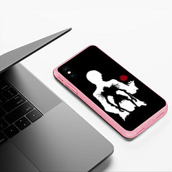 Чехол iPhone XS Max матовый Рюк в свете, цвет: 3D-баблгам — фото 2