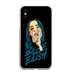 Чехол iPhone XS Max матовый Billie Eilish