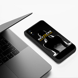 Чехол iPhone XS Max матовый Brazzers сasting-producer, цвет: 3D-черный — фото 2