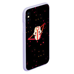 Чехол iPhone XS Max матовый Dota 2 - Juggernaut, цвет: 3D-светло-сиреневый — фото 2