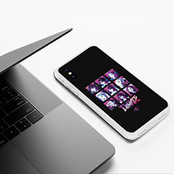 Чехол iPhone XS Max матовый TWICE, цвет: 3D-белый — фото 2