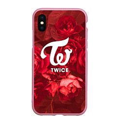 Чехол iPhone XS Max матовый TWICE