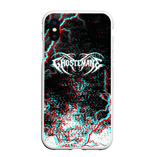 Чехол iPhone XS Max матовый GHOSTEMANE / 3D-Белый – фото 1