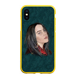 Чехол iPhone XS Max матовый Billie Eilish