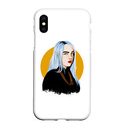 Чехол iPhone XS Max матовый Billie Eilish