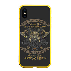 Чехол iPhone XS Max матовый Vikings