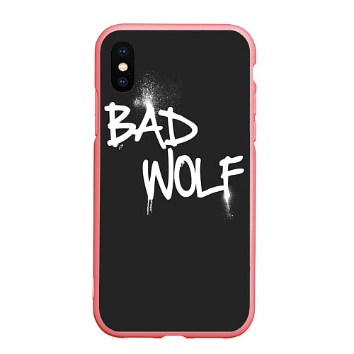 Чехол iPhone XS Max матовый Bad Wolf / 3D-Баблгам – фото 1