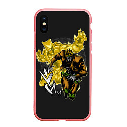 Чехол iPhone XS Max матовый JoJo Bizarre Adventure, цвет: 3D-баблгам