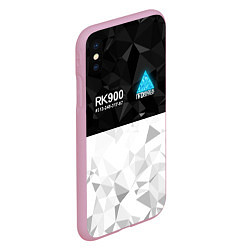 Чехол iPhone XS Max матовый RK900 CONNOR, цвет: 3D-розовый — фото 2