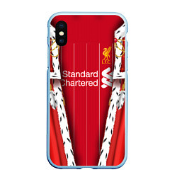 Чехол iPhone XS Max матовый King liverpool