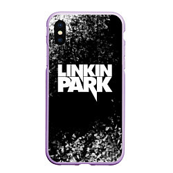 Чехол iPhone XS Max матовый Linkin Park