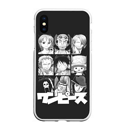 Чехол iPhone XS Max матовый One Piece