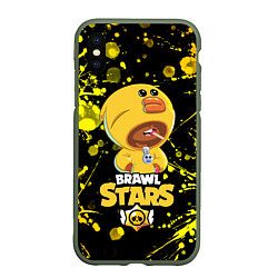 Чехол iPhone XS Max матовый BRAWL STARS SALLY LEON