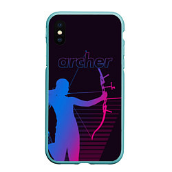 Чехол iPhone XS Max матовый Archer