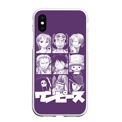 Чехол iPhone XS Max матовый One Piece