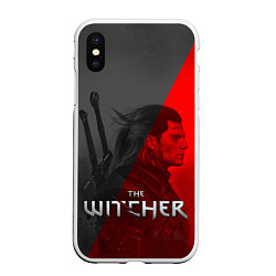 Чехол iPhone XS Max матовый THE WITCHER