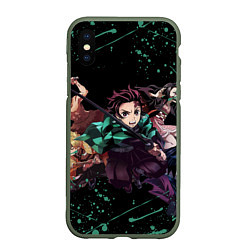 Чехол iPhone XS Max матовый KIMETSU NO YAIBA