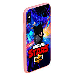 Чехол iPhone XS Max матовый Brawl Stars - Crow, цвет: 3D-баблгам — фото 2