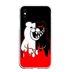 Чехол iPhone XS Max матовый MONOKUMA