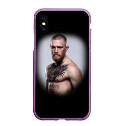 Чехол iPhone XS Max матовый Conor McGregor