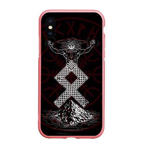Чехол iPhone XS Max матовый Один / 3D-Баблгам – фото 1