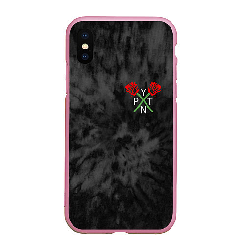 Чехол iPhone XS Max матовый Payton Moormeier / 3D-Розовый – фото 1