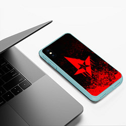 Чехол iPhone XS Max матовый ASTRALIS, цвет: 3D-мятный — фото 2