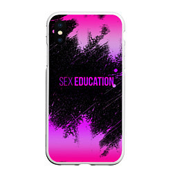 Чехол iPhone XS Max матовый Sex education