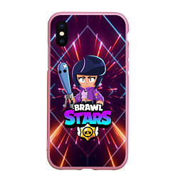 Чехол iPhone XS Max матовый BRAWL STARS BIBI