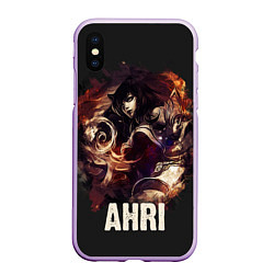 Чехол iPhone XS Max матовый Ahri