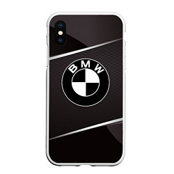 Чехол iPhone XS Max матовый BMW