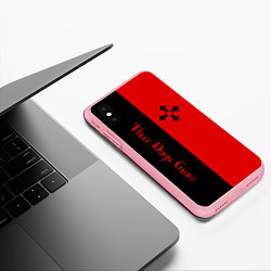 Чехол iPhone XS Max матовый Three Days Grace, цвет: 3D-баблгам — фото 2