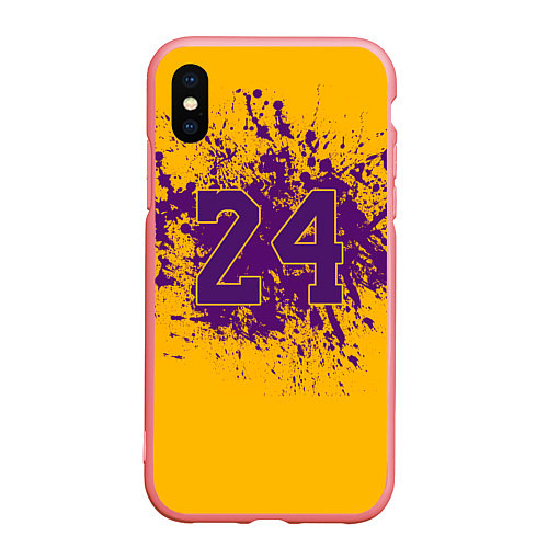 Чехол iPhone XS Max матовый Kobe Bryant / 3D-Баблгам – фото 1