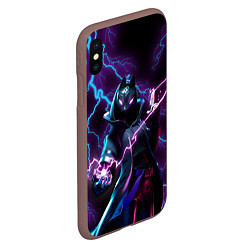 Чехол iPhone XS Max матовый FORTNITE, цвет: 3D-коричневый — фото 2