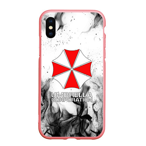 Чехол iPhone XS Max матовый UMBRELLA CORP / 3D-Баблгам – фото 1