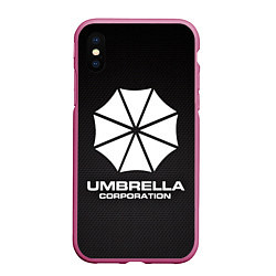 Чехол iPhone XS Max матовый Umbrella Corporation