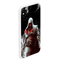 Чехол iPhone XS Max матовый ASSASSINS CREED, цвет: 3D-белый — фото 2