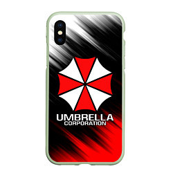 Чехол iPhone XS Max матовый UMBRELLA CORP