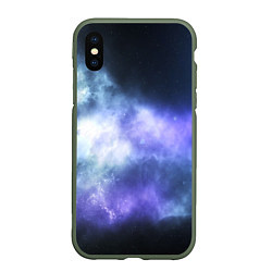 Чехол iPhone XS Max матовый ГОЛУБОЕ НЕБО