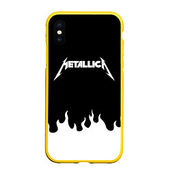 Чехол iPhone XS Max матовый METALLICA