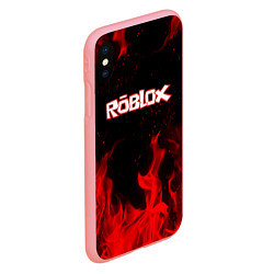 Чехол iPhone XS Max матовый ROBLOX, цвет: 3D-баблгам — фото 2