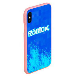 Чехол iPhone XS Max матовый Roblox, цвет: 3D-баблгам — фото 2