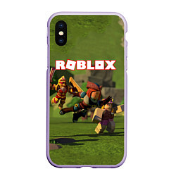 Чехол iPhone XS Max матовый ROBLOX