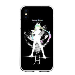 Чехол iPhone XS Max матовый Princess, цвет: 3D-белый
