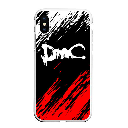 Чехол iPhone XS Max матовый DEVIL MAY CRY DMC / 3D-Белый – фото 1