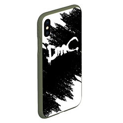 Чехол iPhone XS Max матовый DEVIL MAY CRY DMC, цвет: 3D-темно-зеленый — фото 2