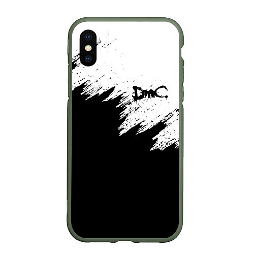 Чехол iPhone XS Max матовый DEVIL MAY CRY DMC / 3D-Темно-зеленый – фото 1