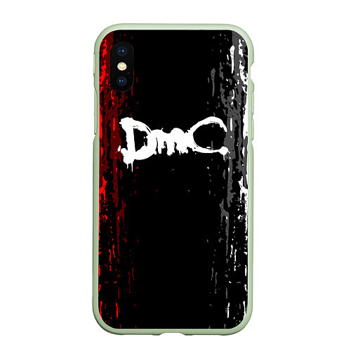 Чехол iPhone XS Max матовый DEVIL MAY CRY / 3D-Салатовый – фото 1