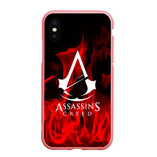 Чехол iPhone XS Max матовый ASSASSINS CREED / 3D-Баблгам – фото 1