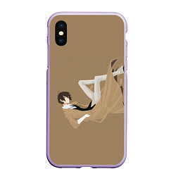 Чехол iPhone XS Max матовый Osamu Dazai